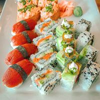 Vegan Sushi at Blue Kiwi Organic Market & Cafe' in Cape Town