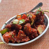 Cauliflower appetizer   at Dhaba Indian Cuisine in New York City