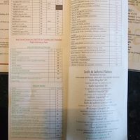 Sushi menu with clear vegan options at Tea Tree Asian Bistro in Perrysburg