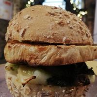 Vegan Burger at Vineria N.4 in Pistoia