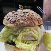 Veggie Burger at Vineria N.4 in Pistoia