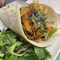 Shawarma wrap   at Vineria N.4 in Pistoia