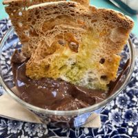 Chocolate mousse  at Vineria N.4 in Pistoia