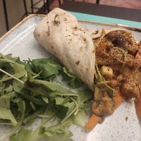 Shawarma veg at Vineria N.4 in Pistoia