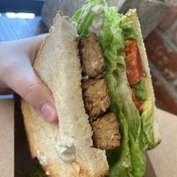 Tempeh blt  at Groundwork Coffee Co.- Hollywood in Los Angeles