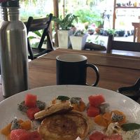 Amazing pancakes, a must try!  at Hideaway in Koh Lipe