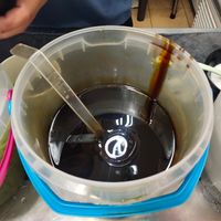 Gula melaka at Nyonya Chendol in Central Singapore