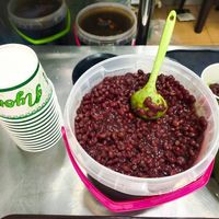 Red bean at Nyonya Chendol in Central Singapore