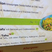 Only first and third are vegan  at New Saigon in Hamburg