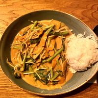 Soi Sam with peanut sauce  at New Saigon in Hamburg