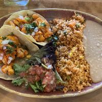 Buffalo cauliflower tacos  at Great Full Gardens in Sparks