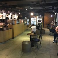 Inside  at Starbucks - The Lawns in West London