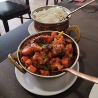 Mix de verduras y arroz at Nest Indian Bar Restaurant in Roses