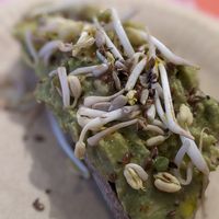 Spicy Avocado Toast at Açai Sisters - Maybe closed in Rome