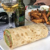 Seitan wrap   at Upcafe in Split