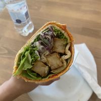 Seitan burrito  at Upcafe in Split