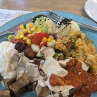 Protein plate at Upcafe in Split