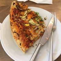 Vegan Pizza at Upcafe in Split