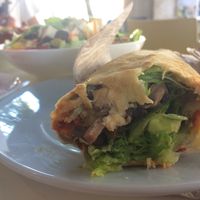 Mushroom Wrap at Upcafe in Split