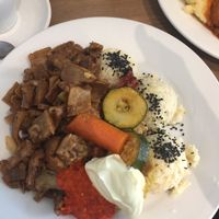 The vegan kebab! at Upcafe in Split