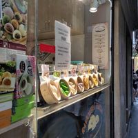 Outside at Ravioleria in Venice