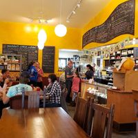 Adorable place at Flying Squirrel Bakery Cafe in Talkeetna