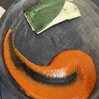 Beans tamales  at Tamales Madre in Mexico City