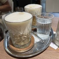 coffee latte with oat milk   at Ullmann's Zuckerbäckerei in Vienna
