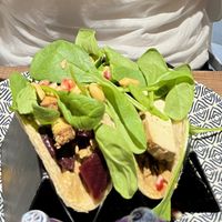 vegan breakfast tacos  at Ullmann's Zuckerbäckerei in Vienna