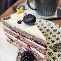 Poppy seed cake at Ullmann's Zuckerbäckerei in Vienna