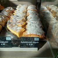 One of the few vegan treats at Ullmann's Zuckerbäckerei in Vienna