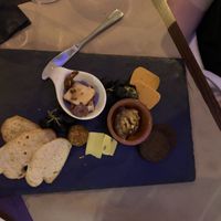 Cheese plate at Lucky Leek in Berlin