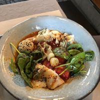 Pictured are the spinach wantans  at Lucky Leek in Berlin