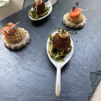 Appetizer  at Lucky Leek in Berlin