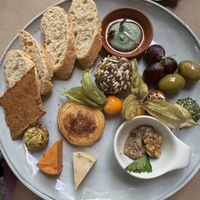 Cheese plate  at Lucky Leek in Berlin