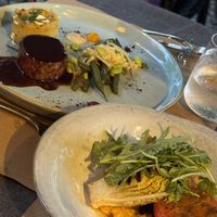 Delightful main courses  at Lucky Leek in Berlin