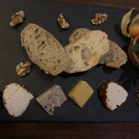 Vegan cheese plate  at Lucky Leek in Berlin