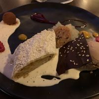 Squash strudel (3 course menu) at Lucky Leek in Berlin