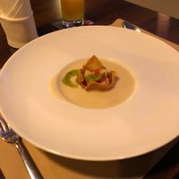 Cauliflower soup at Lucky Leek in Berlin