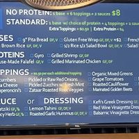 Menu at Kefi Fast Fresh Mediterranean in Bend