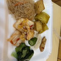 This came to approximately $1.50 usd  at Zheng Hui Vegetarian - 正慧素食館  in Taipei
