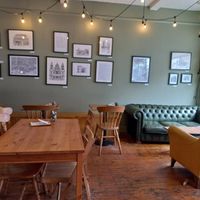 Inside at The Monocle Cafe in Macclesfield