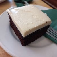 Guiness cake at The Monocle Cafe in Macclesfield