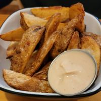 Potato wedges at Rise Above in St Catharines