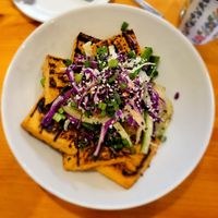 Sesame Ginger Rice Noodle Bowl at Rise Above in St Catharines