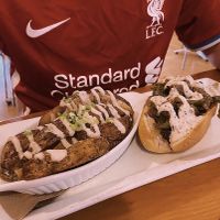 Philly Cheese Steak and poutine   at Rise Above in St Catharines