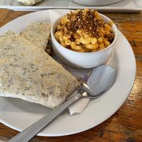 The Killer Crunchwrap with a side of mac and cheese.  at Rise Above in St Catharines