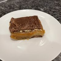 The Snickers style dessert.  at Rise Above in St Catharines