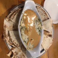 Spinach artichoke dip  at Rise Above in St Catharines