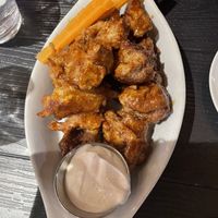 Vegan wings  at Rise Above in St Catharines